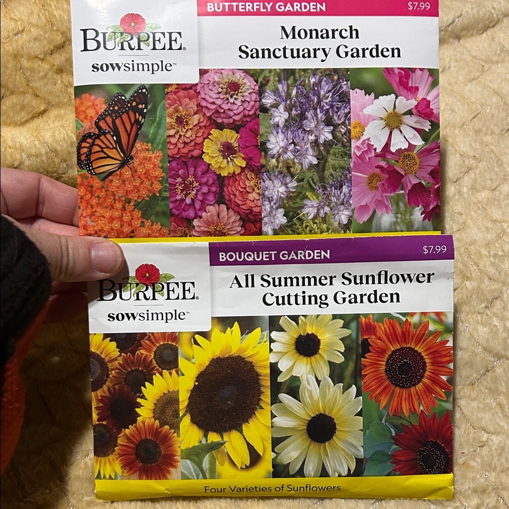 Burpee Flower Seed Packets